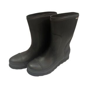 Sorel Joan Rain Wedge Boot Short Size 10.5 Black